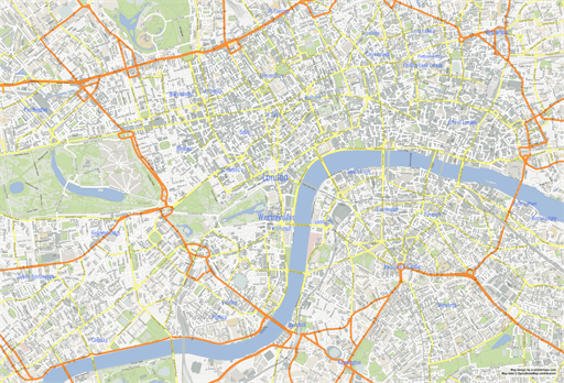 London (center)