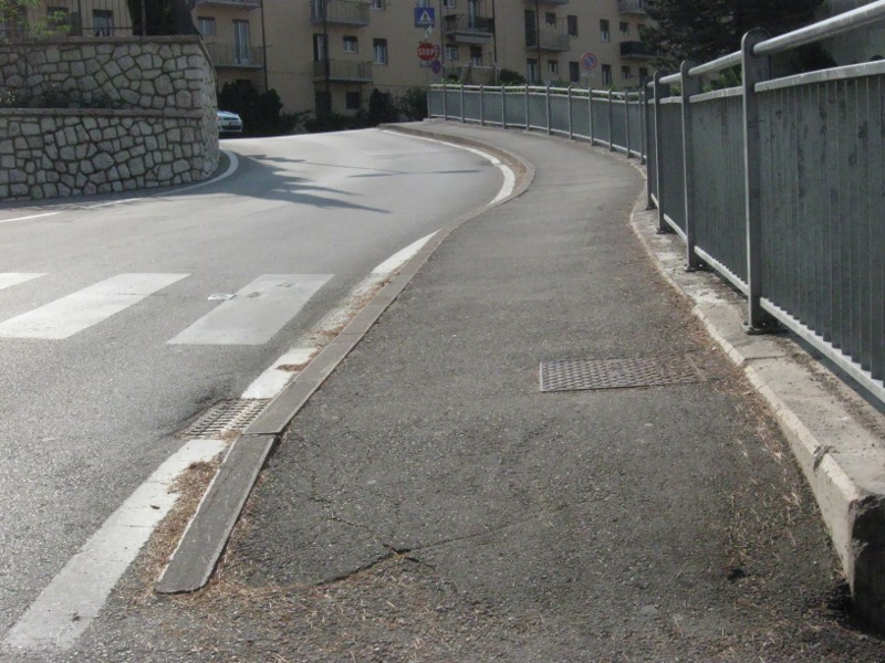 File:Sidewalk and zebra-crossing.jpg