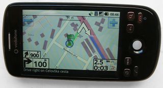 AndNav2 Navigation auf dem HTC Magic