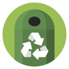 StreetComplete quest recycling materials.svg
