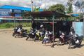 База Ojek (притулок для мотоциклетних таксі) в Папуа, Індонезія